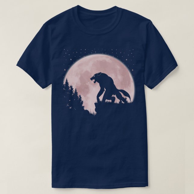 Werewolf Moon T-Shirt (Design vorne)