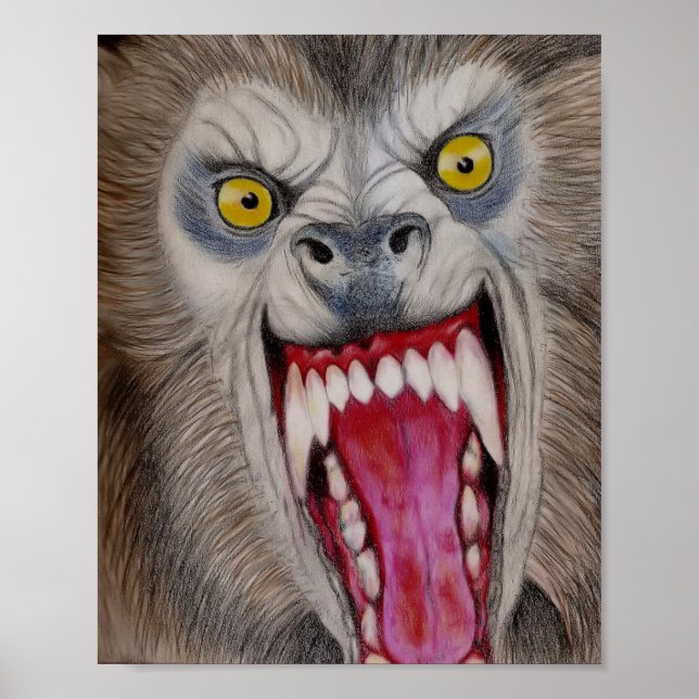 Werewolf Poster (Vorne)