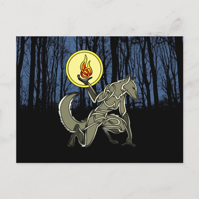 Werewolf Postkarte (Vorderseite)