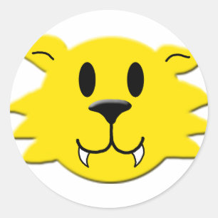 Werewolf Runder Aufkleber