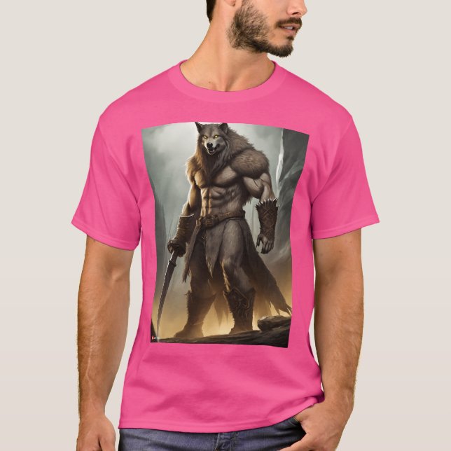 Werewolf Warrior T-Shirt (Vorderseite)