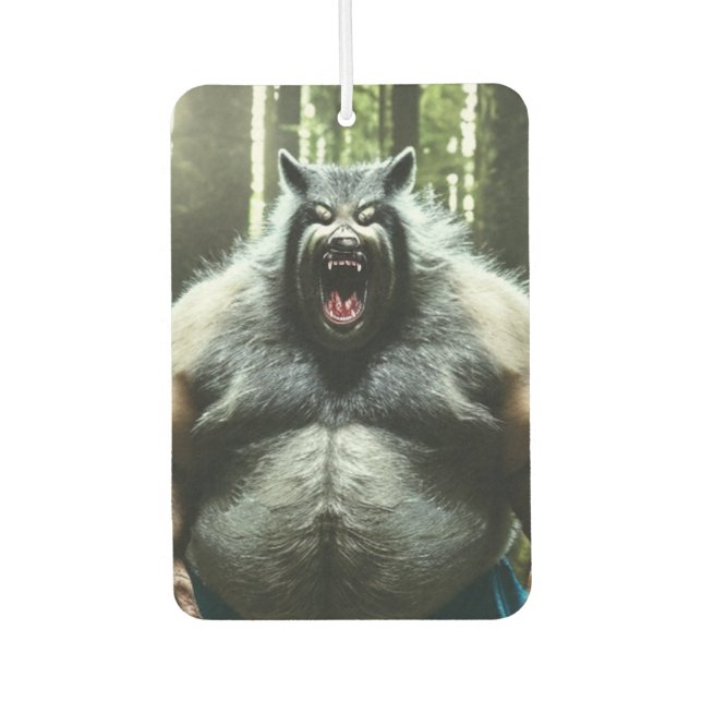 Werewolf Who Ate Whole Village Auto Lufterfrischer (Vorderseite)