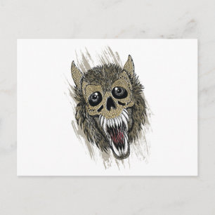 Werewolf ~ Wolf Monster Fantasy Art Postkarte