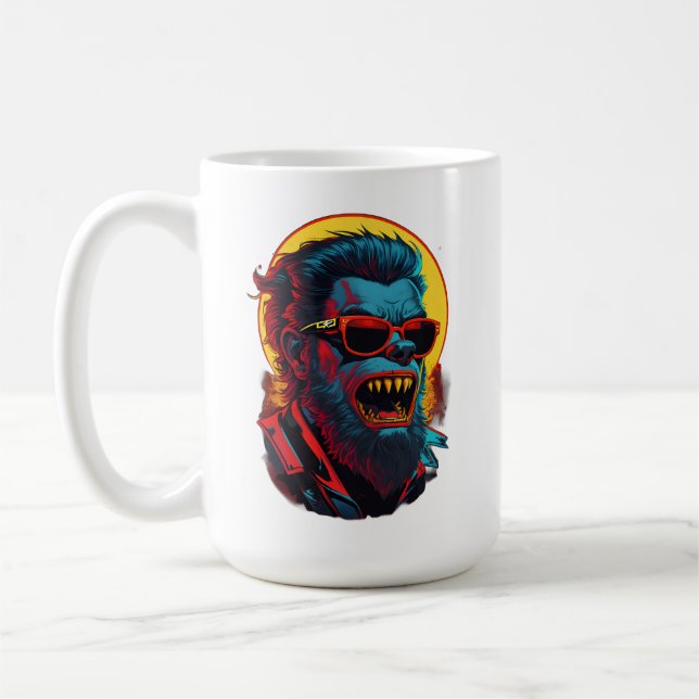 Werewolves Zombie Kaffeetasse (Links)