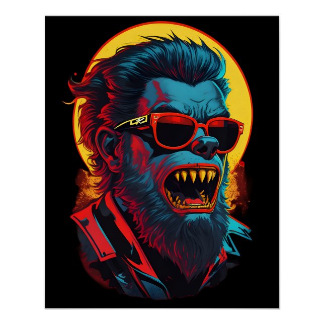 Werewolves Zombie Poster (Vorderseite)