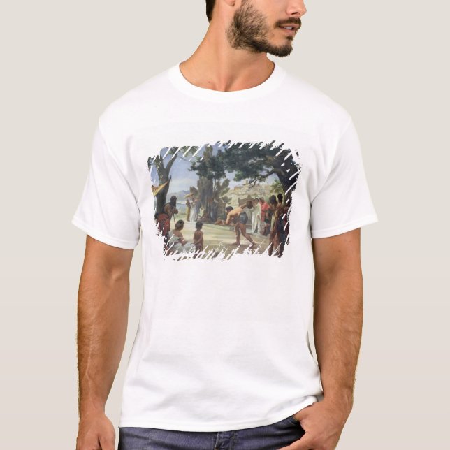 Werfen des Discus, 1875 T-Shirt (Vorderseite)