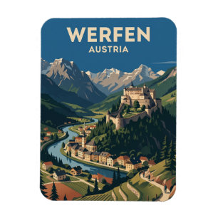 Werfen, Österreich Österreich Magnet
