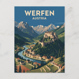 Werfen, Österreich Österreich Postkarte