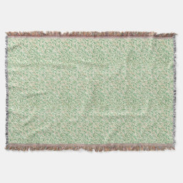 Werfen Sie Blanket mit Fringe Art Nouveau Willow B Decke