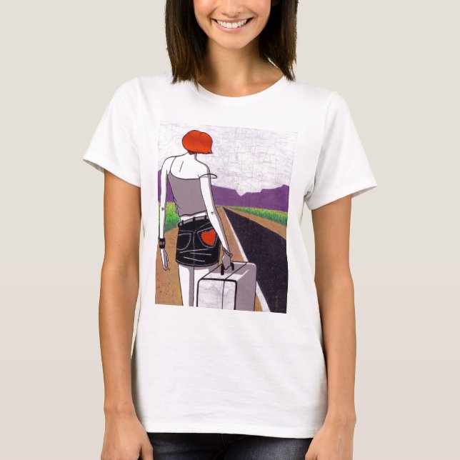 Werfen Sie den ersten Stein T-Shirt (Vorderseite)