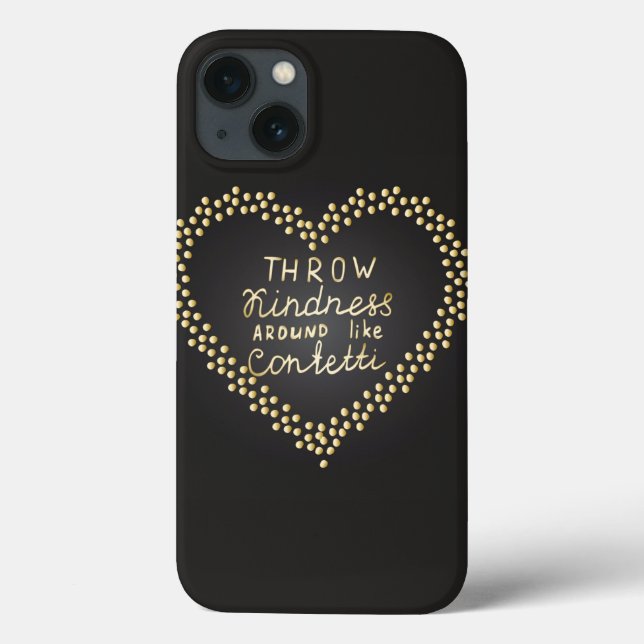 Werfen Sie Freundlichkeit wie Confetti Case-Mate iPhone Hülle (Rückseite)