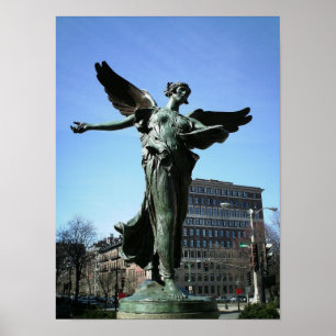 Werfen Sie Ihr Brot Poster