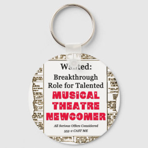 Werfen Sie mich Schlüsselanhänger