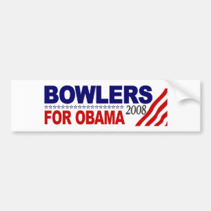Werfer für Obama Autoaufkleber