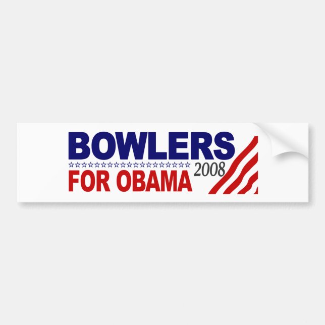 Werfer für Obama Autoaufkleber (Vorne)