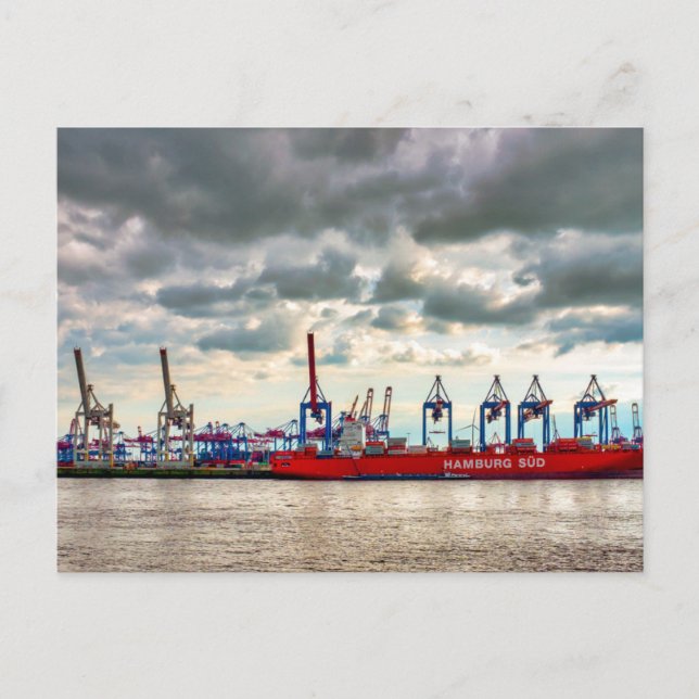 Werft Postkarte (Vorderseite)