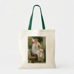 Werk unterbrochen von Bouguereau, Angel Portrait Tragetasche