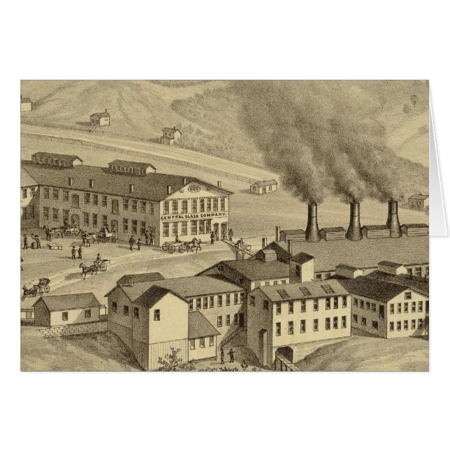 Werke der Central Glass Company in West Virginia (Vorderseite (Horizontal))