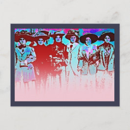 Werksfrauenstreik 1909 postkarte