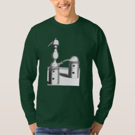 Werkzeuge zur Alchimie-Destillation vorne und hint T-Shirt