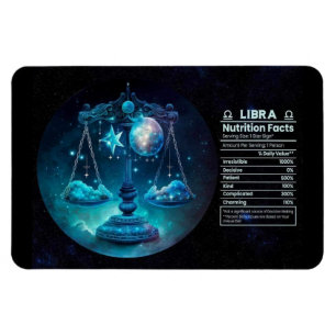 Wert der Ernährung unter dem Libra-Aspekt Magnet
