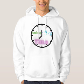 Wert der Zeitkorrektur Hoodie