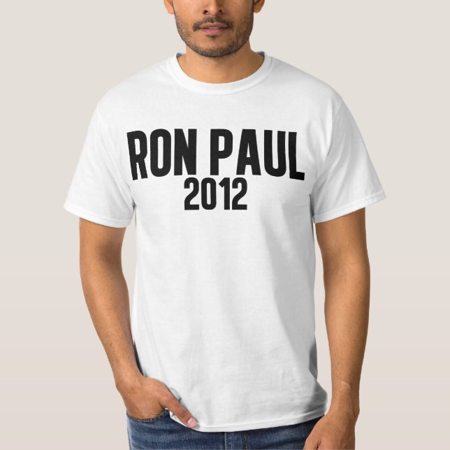 Wert Ron Pauls 2012 T-Shirt (Vorderseite)
