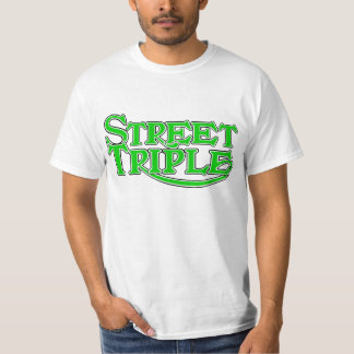 Wert-Straßen-Dreiergruppen-T - Shirt
