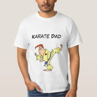 Wert-T - Shirt-Karate-Cartoon T-Shirt