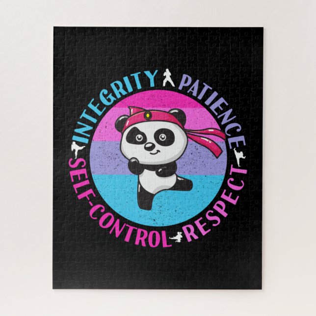 Werte für Kampfkunst - Girly Karate Mindset (Vertikal)