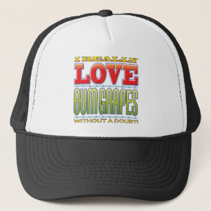 Wertlostrauben-Liebe Truckerkappe