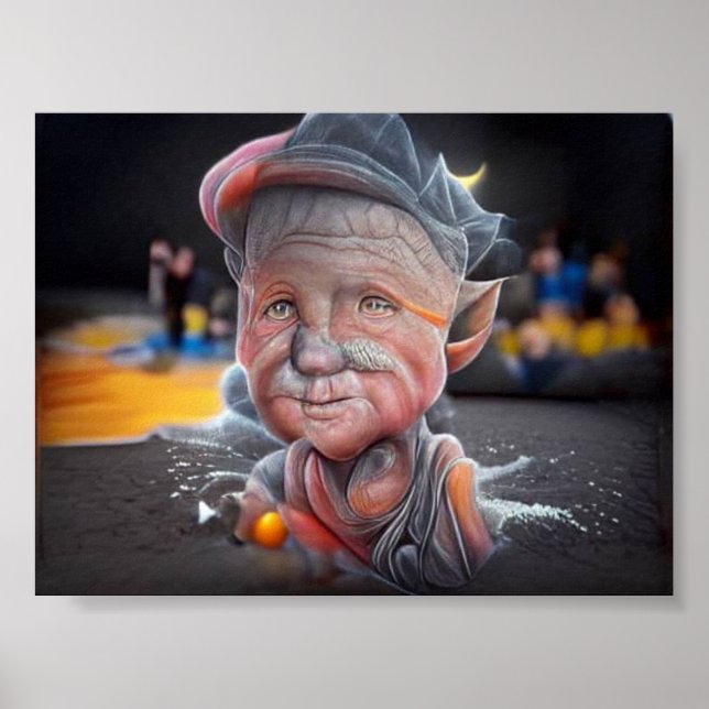 Wertpapier (Matte) Poster (Vorne)