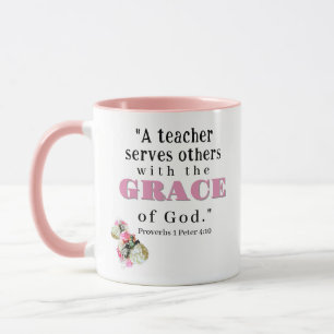 Wertschätzung für personalisierte Lehrer Tasse
