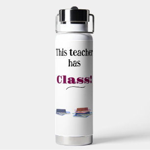 Wertschätzung für personalisierte Lehrer Trinkflasche