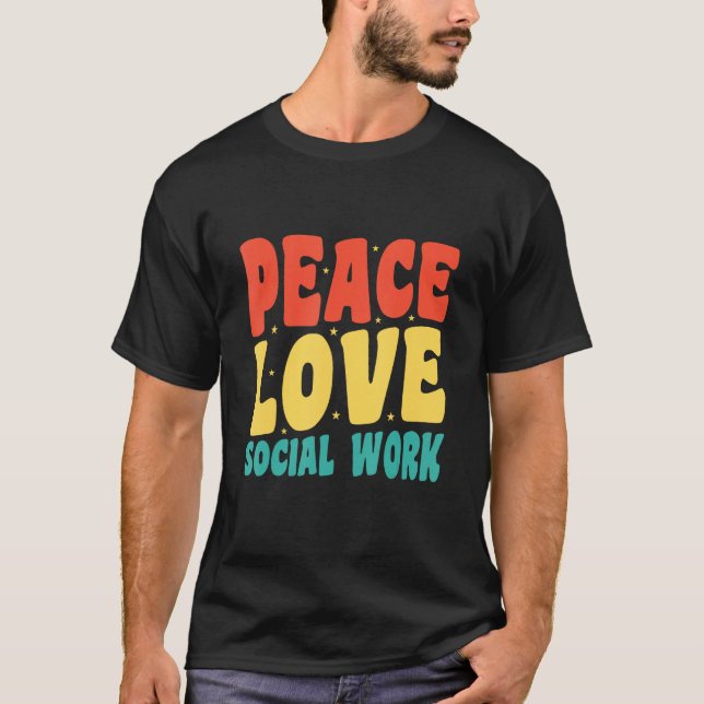 Wertschätzung von Sozialarbeitern für die Liebe Fr T-Shirt (Vorderseite)