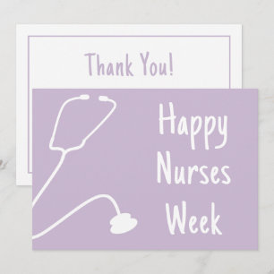 Wertsteigerung nach individuellem Happy Nurses Wee Dankeskarte