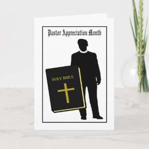 Wertungskarte für Pastor Dankeskarte