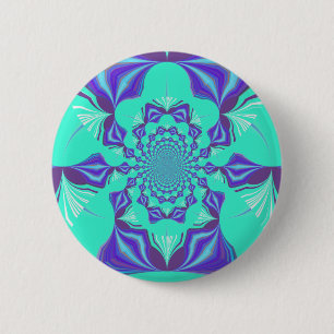 Wertvoll Blau Button