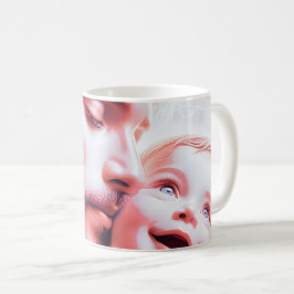 Wertvoll Father Baby Bond Kaffeetasse