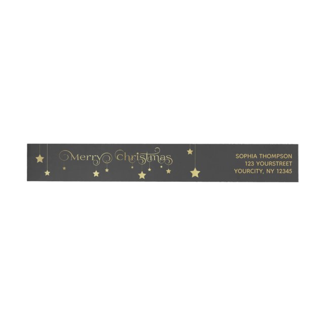 Wertvoll Gold Frohe Weihnachtsstars (Person)