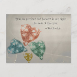 Wertvoll Jewels Scripture Postkarte
