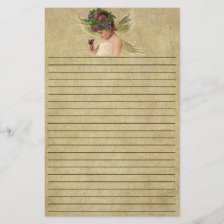 Wertvoll Little Angel Girl - Stationery Briefpapier