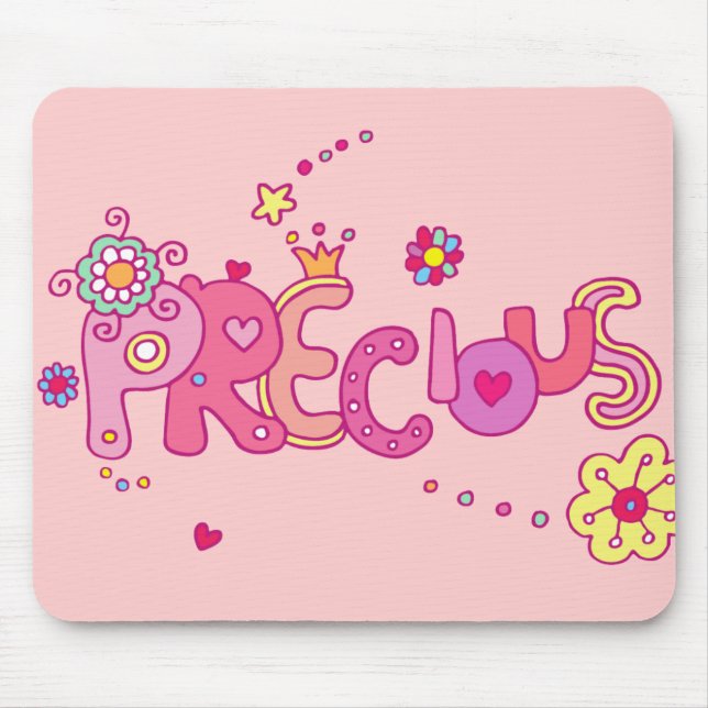 "Wertvoll" Mousepad (Vorne)