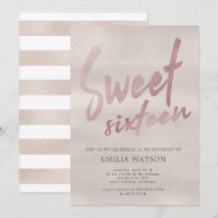 Wertvoll Pearl | Einladung von 16 . Geburtstag