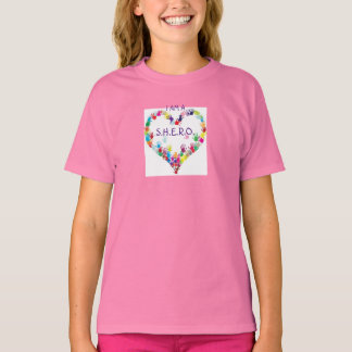 WERTVOLL SHERO T-SHIRT | 'I AM A S.H.E.R.O.'