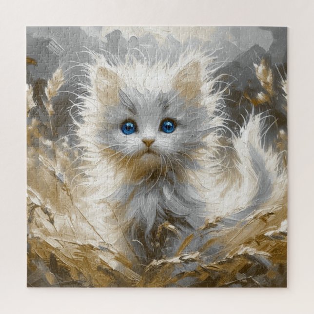 Wertvoll White Kitten (Vertikal)