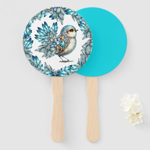 Wertvolle Bling Birds-Thema Einladung Fächer