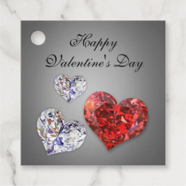 Wertvolle Elegant Diamond Hearts Geschenkanhänger