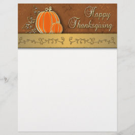 Wertvolle Gold Erntedank Pumpkin-Blätter