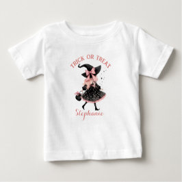 Wertvolle Halloween-Hexe - Trick oder Treat Baby T-shirt